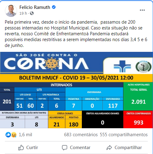 Reprodução Redes Sociais