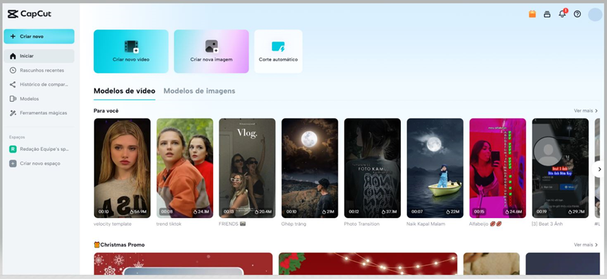 Imagem do CapCut Online