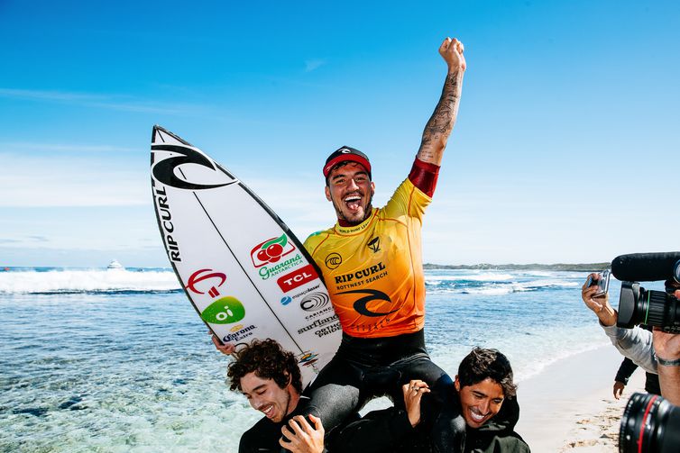 Foto: Matt Dunbar/World Surf League via Getty Images/Direitos Reservados